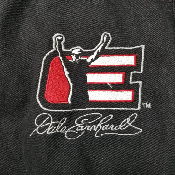 Vintage Dale Earnhardt Jacket Men Size 2XL Black 7 Time NASCAR Champion Chase - Picture 6 of 13
